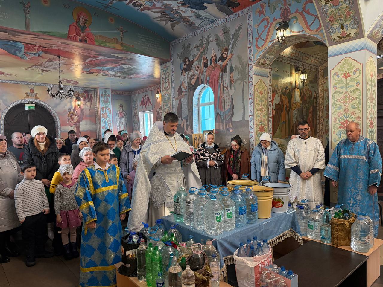 Божественная литургия в Крещенский сочельник