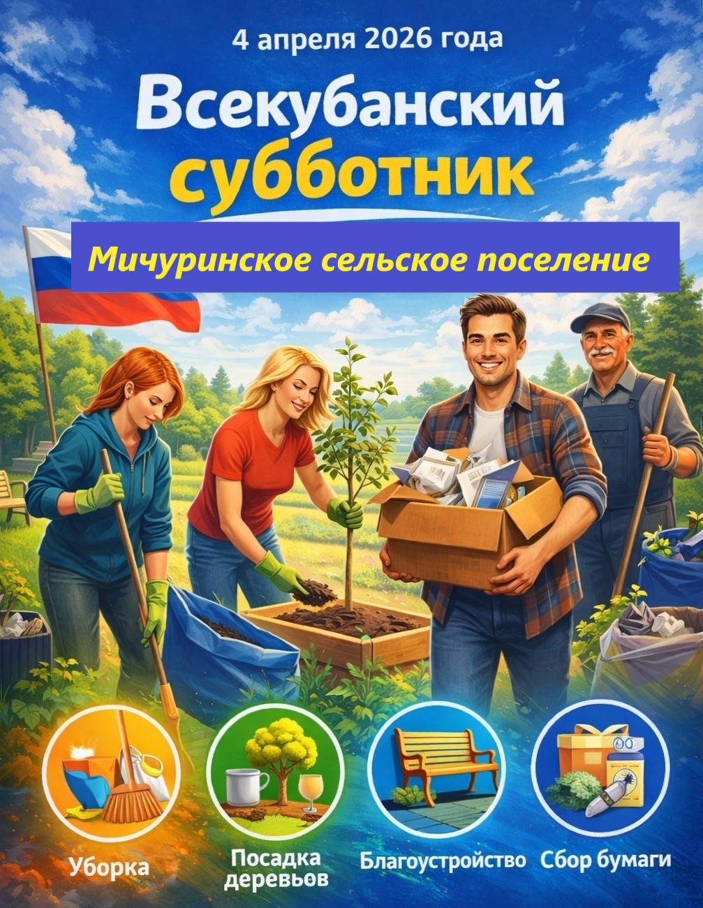 Приглашаем на Всекубанский субботник!
